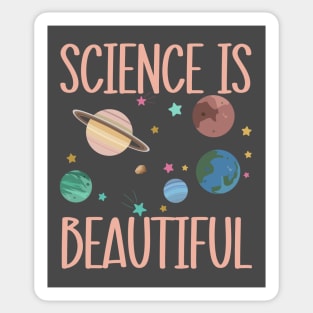 science is beautiful Sticker